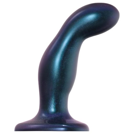 Strap-on-me Snaky M - zakrivené análne dildo (modré)