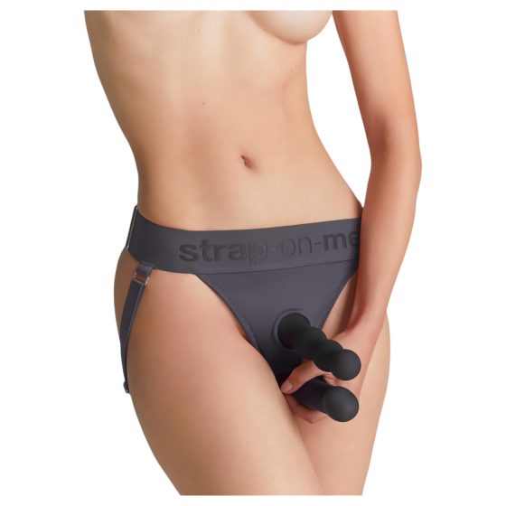 Strap-on-me - spodná bielizeň na dilda - XS-XXL (šedá)