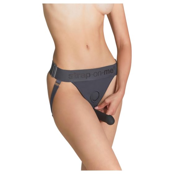 Strap-on-me - spodná bielizeň na dilda - XS-XXL (šedá)