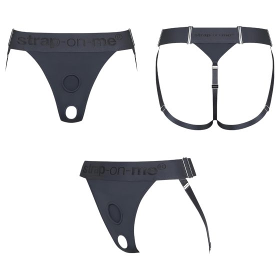 Strap-on-me - spodná bielizeň na dilda - XS-XXL (šedá)