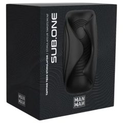 ManWan Sub.One - nabíjateľný masturbátor (čierny)