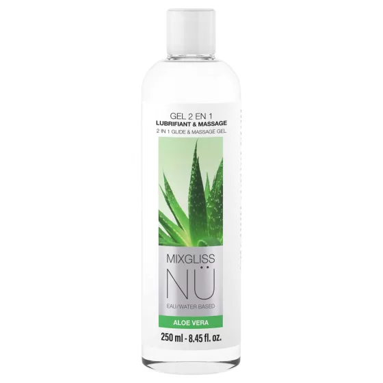 Mixgliss Nu Aloe Vera - nuru masážny gél a lubrikant (250 ml)
