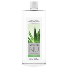   Mixgliss Nu Aloe Vera - nuru masážny gél a lubrikant (1000 ml)