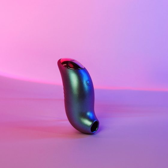 Love to Love Believer - vodotesný stimulátor klitorisu na batérie (tyrkysová metalíza)