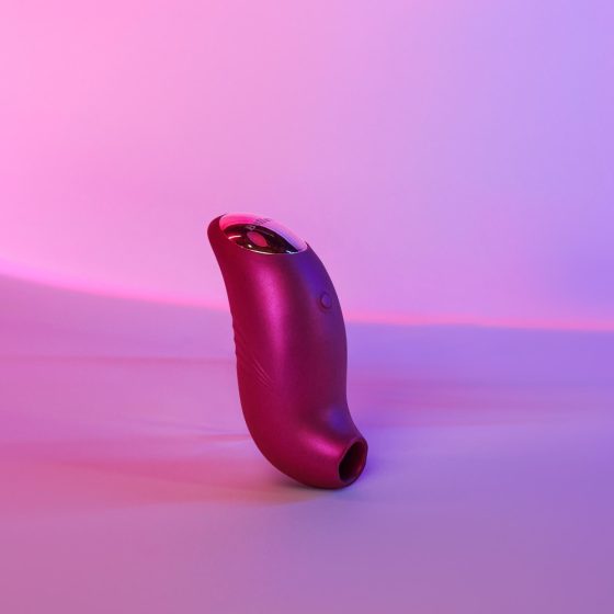Love to Love Believer - dobíjací vodotesný stimulátor klitorisu (kovovo ružový)