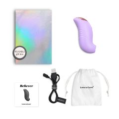   Love to Love Believer - bezdrôtový, vodotesný stimulátor klitorisu (fialový)