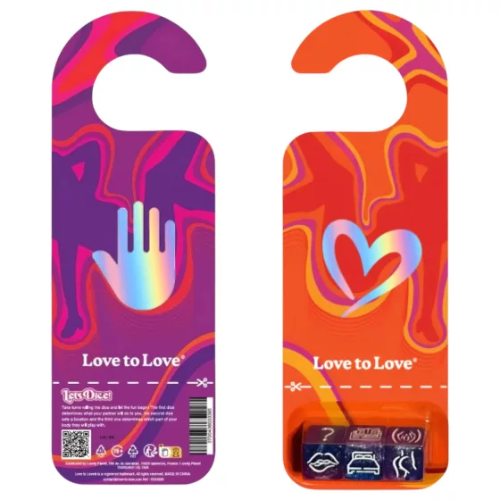Love to Love - erotická kocka sada - 3 kusy