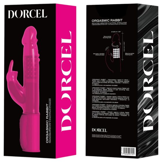 Dorcel Orgasmic Rabbit - vibrátor s klitorisom (ružový)