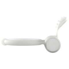 Dorcel - Svietiaci vibračný erekčný krúžok (biely)