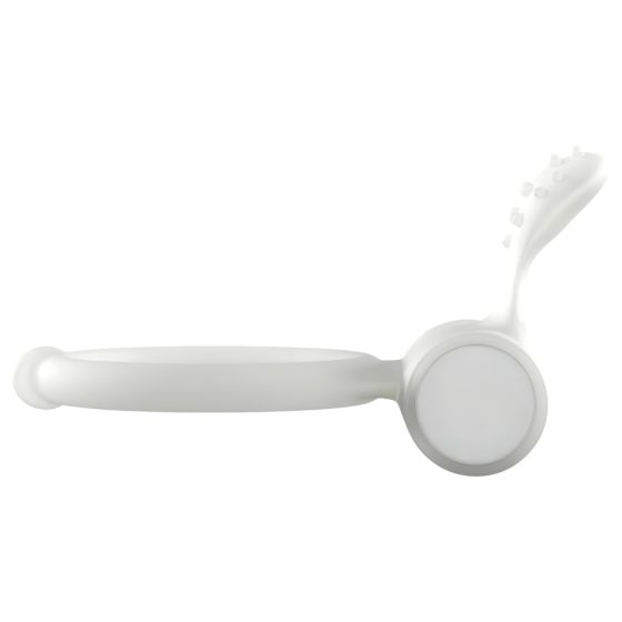 Dorcel - Svietiaci vibračný erekčný krúžok (biely)