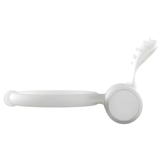 Dorcel - vibračný erekčný krúžok svietiaci v tme - biely