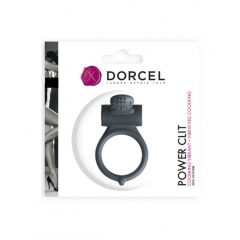 Dorcel Power Clit - vibračný krúžok na penis (čierny)