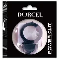 Dorcel Power Clit - vibračný krúžok na penis (čierny)