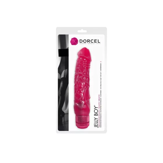 Dorcel Jelly Boy - realistický želé vibrátor (ružový)