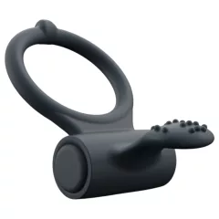   Dorcel Power Clit Plus - nabíjací, vibračný erekčný krúžok (čierny)