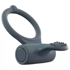  Dorcel Power Clit Plus - nabíjací, vibračný erekčný krúžok (čierny)