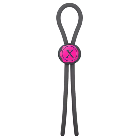 Dorcel Mr. Dorcel - nastaviteľný erekčný krúžok - silikón sivý