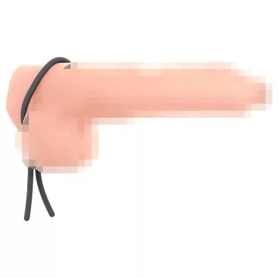 Dorcel Mr. Dorcel - nastaviteľný erekčný krúžok - silikón sivý