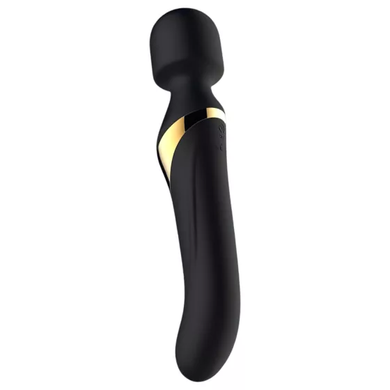 Dorcel - vibrátor a masážny prístroj 2v1 - duálny orgazmus - čierny