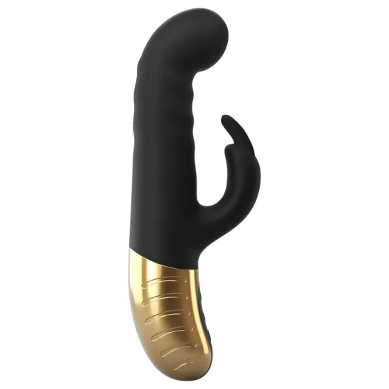 Dorcel G-stormer - nabíjací, pohyblivý vibrátor s klitorisovým ramenom (čierny)