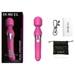   Dorcel Dual Orgasms - nabíjateľný 2v1 masážny vibrátor (ružový)