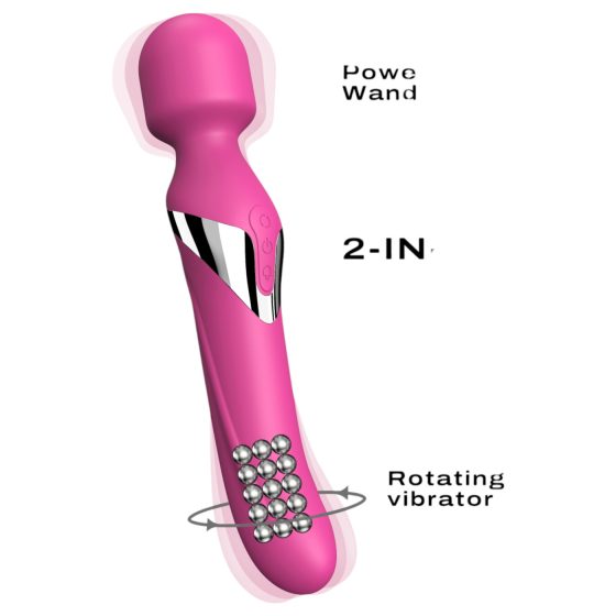 Dorcel Dual Orgasms - nabíjateľný 2v1 masážny vibrátor (ružový)