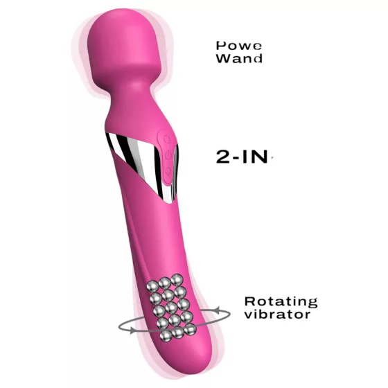 Dorcel Dual Orgasms - akumulátorový, 2v1 masážny vibrátor (ružový)