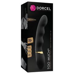   Dorcel Too Much 2.0 - nabíjací, 3-motorový vibrátor (čierno-zlatý)