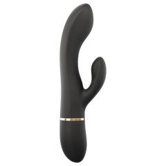   Dorcel Glam Rabbit – akumulátorový vibrátor s klitoriálnym ramenom (čierny)