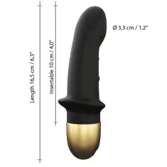   Dorcel Mini Lover 2.0 - nabíjací, G-bod vibrátor (čierno-zlatý)