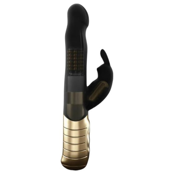 / Dorcel Baby Rabbit 2.0 - čierny a zlatý vibrátor s klitidráždičom