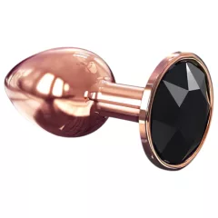   Dorcel Diamond Plug S - hliníkový análny kolík - malý (ružové zlato)