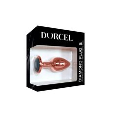   Dorcel Diamond Plug S - hliníkové análne dildo - malé (rosegold)