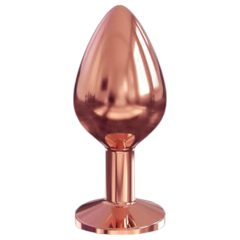   Dorcel Diamond Plug M - hliníkový análny šperk (rosegold)