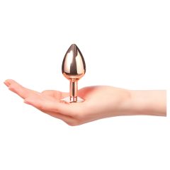   Dorcel Diamond Plug M - hliníkový análny šperk (rosegold)
