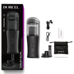   Dorcel Thrust Blow - automatický masturbátor - tlačidlový, čierny