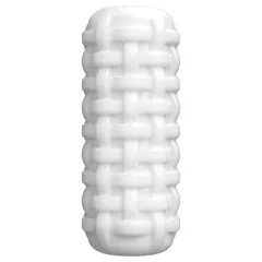   Dorcel Cup Tight - masturbátor pre mužov s perličkovým kanálikom (biely)