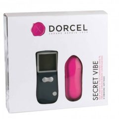   Dorcel Secret Vibe - nabíjacie vibračné vajíčko na diaľkové ovládanie (ružové)