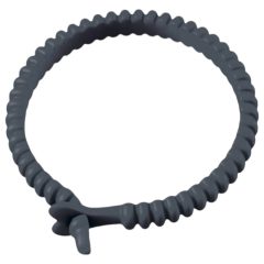   Dorcel - nastaviteľný silikónový krúžok na penis (sivý)