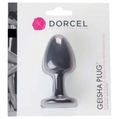 Dorcel Geisha Plug M - masážny análne kolík (čierny)