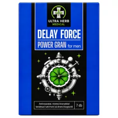   Delay Force Power - práškový výživový doplnok na oddialenie ejakulácie (7 vrecúšok)