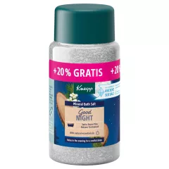   Kneipp Good Night prémiová minerálna kúpeľová soľ (600 g)