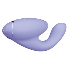   Womanizer Duo 2 - vodotesný vibrátor na bod G a stimulátor klitorisu (fialový)