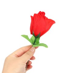 Panty Rose - nohavičky skryté v ruži - červené (S-L)