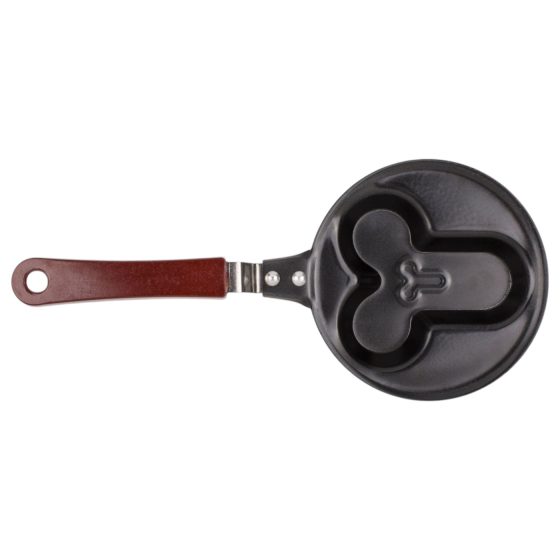 Panvica na volské oko v tvare penisu