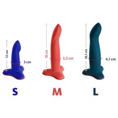 Fun Factory Limba Flex - dildo s prísavkou - M (červená)