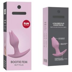 Fun Factory Booti Fem - análny kolík (ružový)