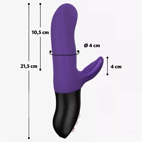 Fun Factory Bi Stronic Fusion - pulzátor s ramienkom na klitoris (fialový)