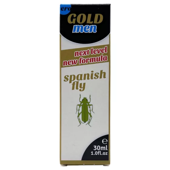 HOT ero Gold Men Spanish Fly - kvapky na zvýšenie túžby pre mužov (30 ml)