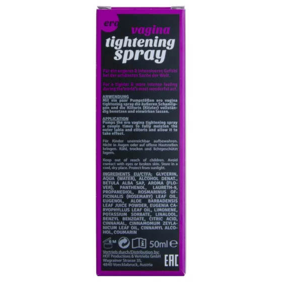HOT ero - sprej na zúženie vagíny pre ženy (50 ml)